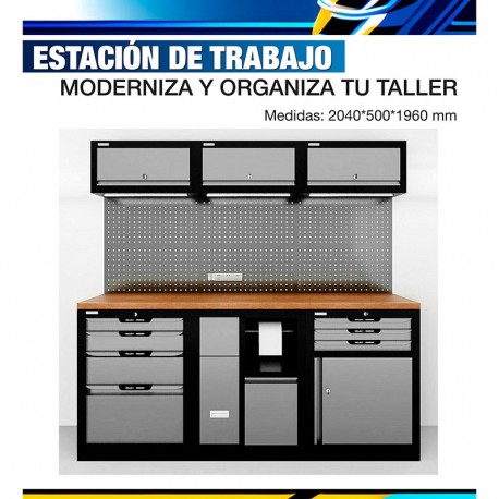 ESTACIÓN DE TRABAJO TALLER MODEL C 2705*500*2000MM