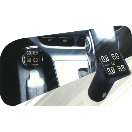 KIT CP40 MECHERO TPMS ( 4 SENSOR + CENTRALITA)