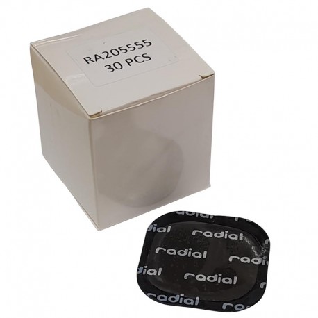 PARCHE FLEXIBLE CUADRADO 55 X 55 MM ( 30 UNDS)