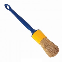 BROCHA RECTA CON MANGO DE PLASTICO