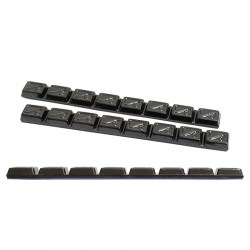 TIRA MOTO NEGRA 5/5 706 ADHESIVO 40G (50 UND)