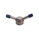 VALV. DOBLE SALIDA 130º CUERNOS (1UND) V4.12.0