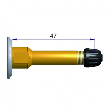 VALVULA DE CAMION RECTA R-0572-2 