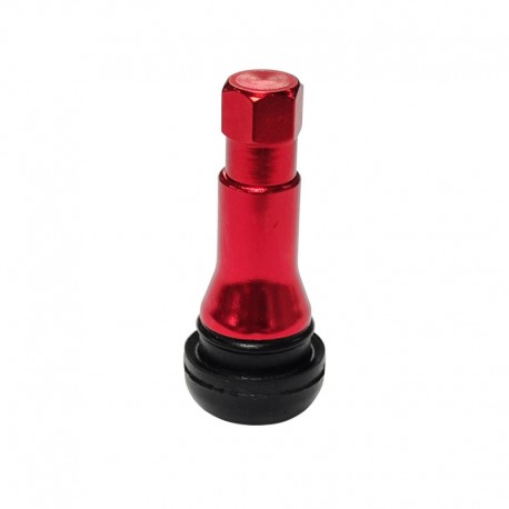 VALVULA TR413 ROJA METALICA ( 4 UNDS )