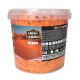 CUBO GUANTE  DIAMANTADO NARANJA  M 150 UNDS 8MICRA