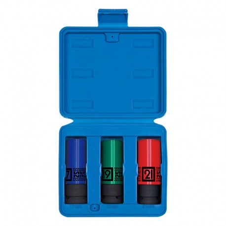 SET VASOS LARGOS DE IMPACTO 1/2" 17-19-21 (3 UNDS)