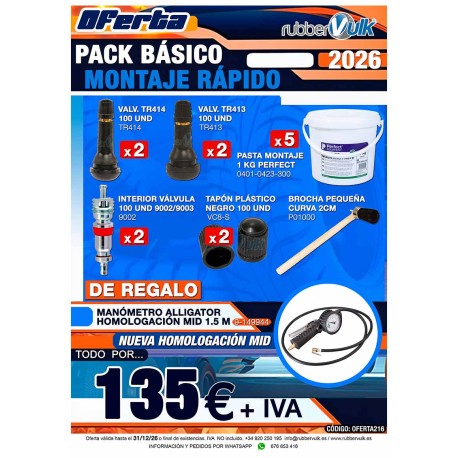 OFERTA PACK BÁSICO MONTAJE RÁPIDO 2026