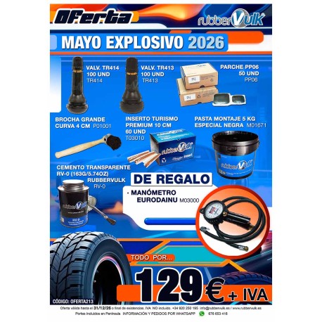 OFERTA MAYO EXPLOSIVO 2026