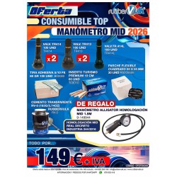 OFERTA CONSUMIBLE TOP Y REGALO MANOMETRO MID 2026