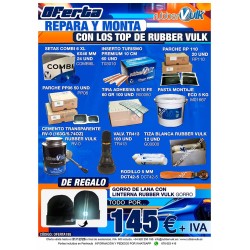 OFERTA REPARA Y MONTA CON LOS TOP DE RUBBER VULK