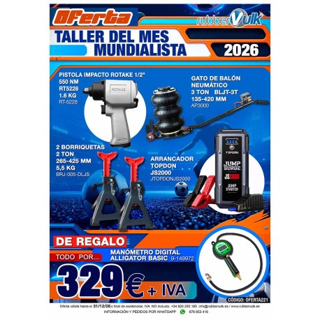 OFERTA EL TALLER DEL MES MUNDIALISTA 2026